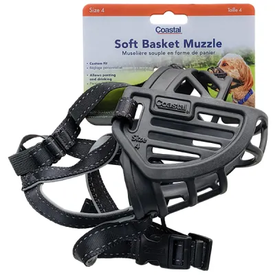 Coastal Soft Basket Muzzle КОСТАЛ СОФТ БАСКЕТ МАЗЛ силіконовий намордник для собак