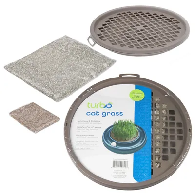 Трава для котов Coastal Turbo Cat Grass, комплект