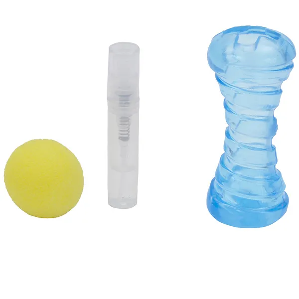 Игрушка для котов Coastal Turbo Scent Locker Dumbbell с кошачьей мятой, комплект — фото 1