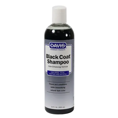 Шампунь для черной шерсти собак и кошек, концентрат Davis Black Coat Shampoo