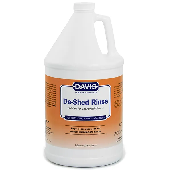Davis De-Shed Rinse ДЕВІС ПОЛЕГШЕННЯ ЛИНЬКИ ополіскувач для собак і котів, концентрат — фото 1