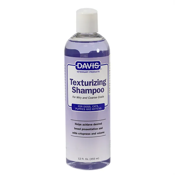 Davis Texturizing Shampoo ДЕВІС ТЕКСТУРУЮЧИЙ шампунь для жорсткої та об’ємної шерсті у собак і котів, концентрат — фото 1