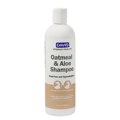 Шампунь гіпоалергенний концентрат Davis Oatmeal & Aloe Shampoo