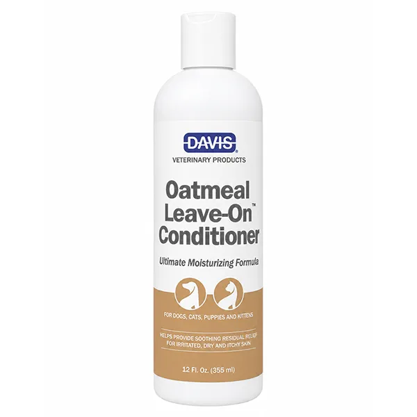 Davis Oatmeal Leave-On Conditioner ДЕВІС ВІВСЯНЕ БОРОШНО суперзволожувальний дерматокосметичний кондиціонер для собак і котів, концентрат — фото 1