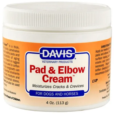 Davis Pad & Elbow Cream ДЕВІС ЗАГОЮВАЛЬНИЙ крем для лап і ліктів собак та коней