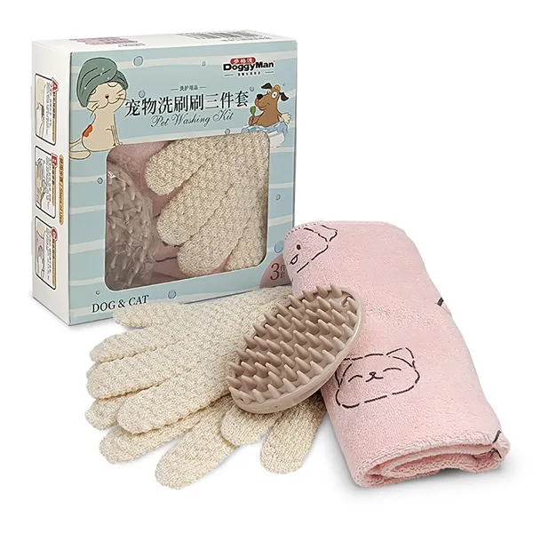 Набор для купания собак и кошек Doggyman Pet Washing Kit — фото 1