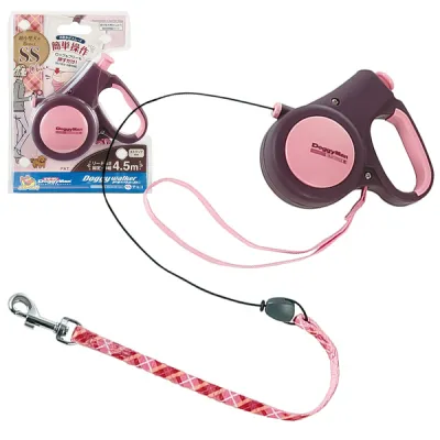 DoggyMan Retractable Lead Trad Style ДОГГІМЕН ДОГГІ ВОЛКЕР повідець рулетка для собак до 8кг, трос 4.5м