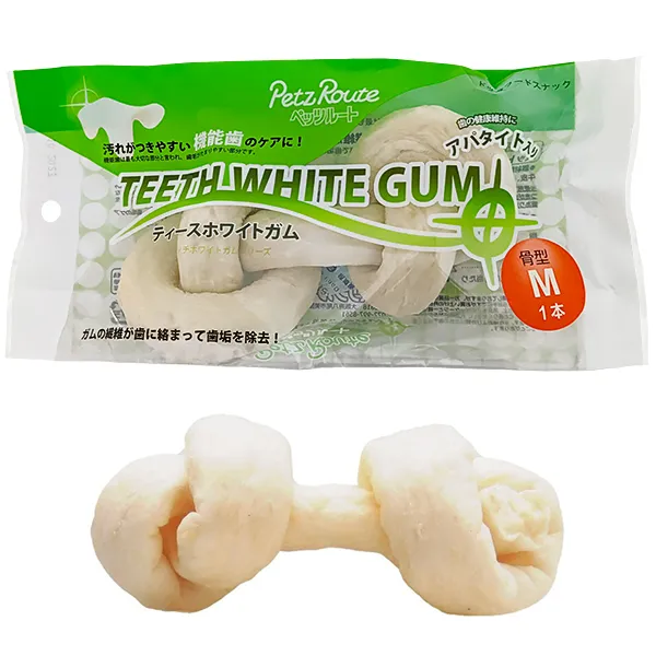 Petz Route жевательное лакомство для чистки зубов, Teeth White Gum — фото 1