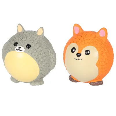 Flamingo Bolka Chinchilla Fox ФЛАМІНГО БОЛКА ШИНШИЛА ЛИСИЦЯ іграшка з пищалкою для собак