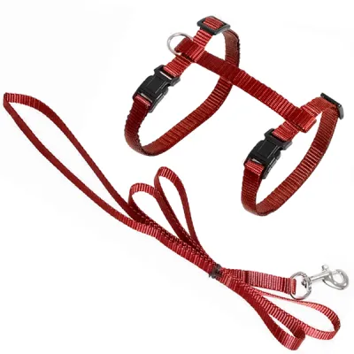 Шлея и поводок для котов Flamingo Cat Harness and Leash Ziggi