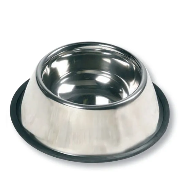 Flamingo Dish Rubber Rim миска с резиновым ободком для собак — фото 1