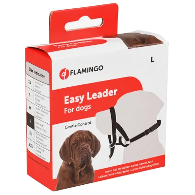 Flamingo Easy Leader ФЛАМІНГО ІЗІ ЛІДЕР намордник для корекції поведінки собак, бульмастиф, бордоський дог