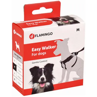 Тренировочная шлейка для собак Flamingo Easy Walker