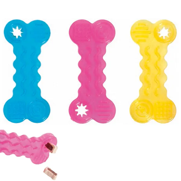 Flamingo Good4Fun Bone игрушка для лакомств для собак, TPR-резина — фото 1
