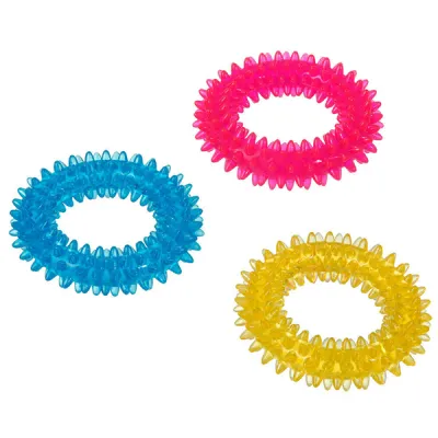 Flamingo Good4Fun Spike Ring ФЛАМІНГО ГУД ФО ФАН КІЛЬЦЕ З ШИПАМИ іграшка для собак