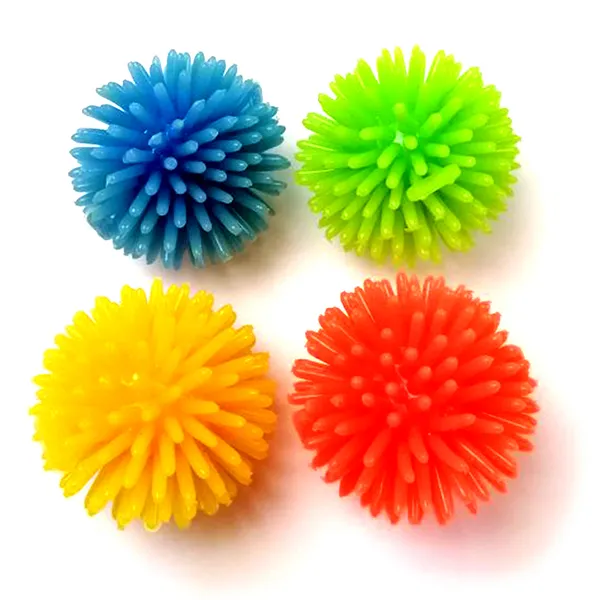 Игрушка для кошек, мяч-ежик TPR, Flamingo Hedgehog Balls — фото 1