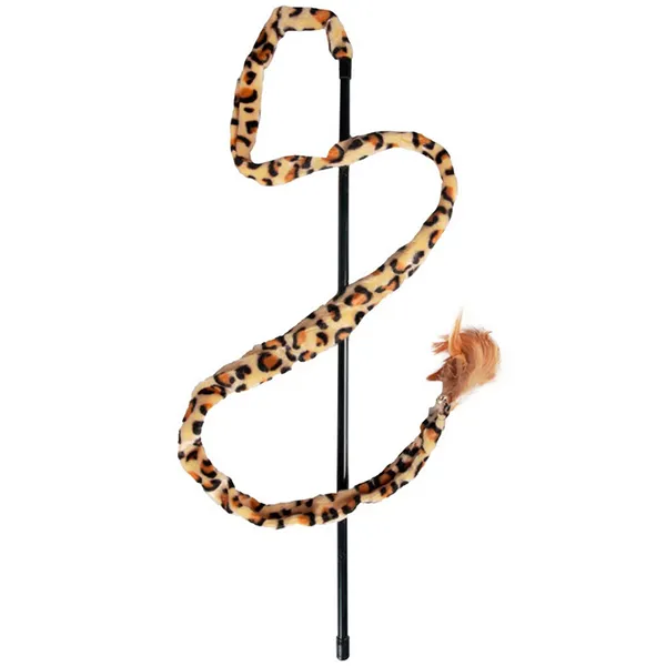 Flamingo Leopard Fishing Rod удочка-дразнилка для котов — фото 1