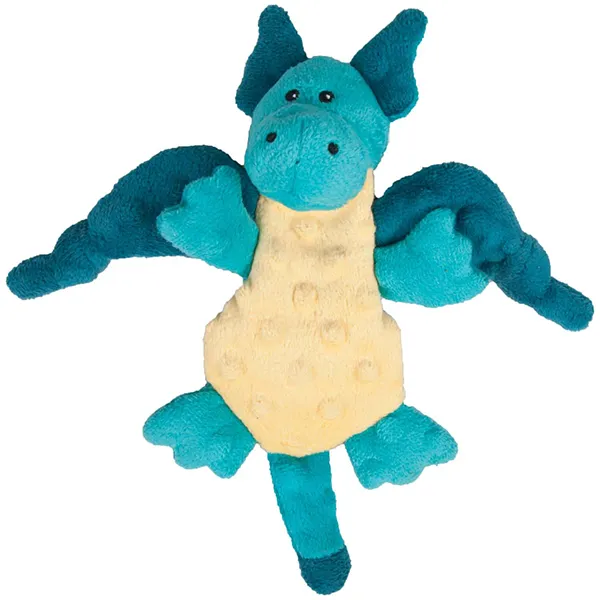 Flamingo Plush Dragon ФЛАМІНГО ПЛЮШЕВИЙ ДРАКОН м’яка іграшка з пищалкою для собак — фото 1