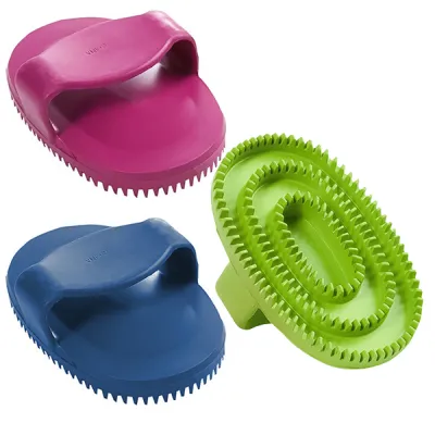Массажная щетка для собак Flamingo Ruber Oval Brush