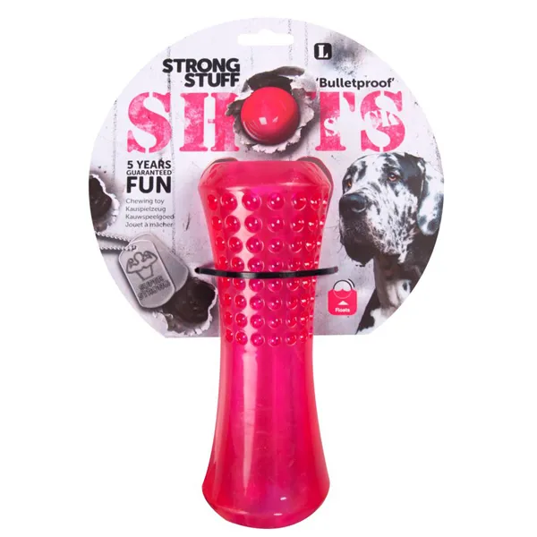 Flamingo Shots Stick ФЛАМІНГО ШОТС АПОРТ суперміцна іграшка для собак — фото 1