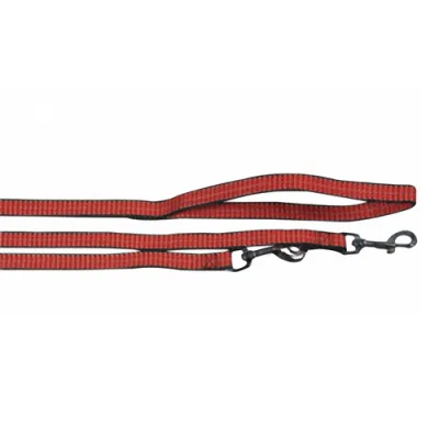 Поводок-перестежка для собак Flamingo Q3 Red