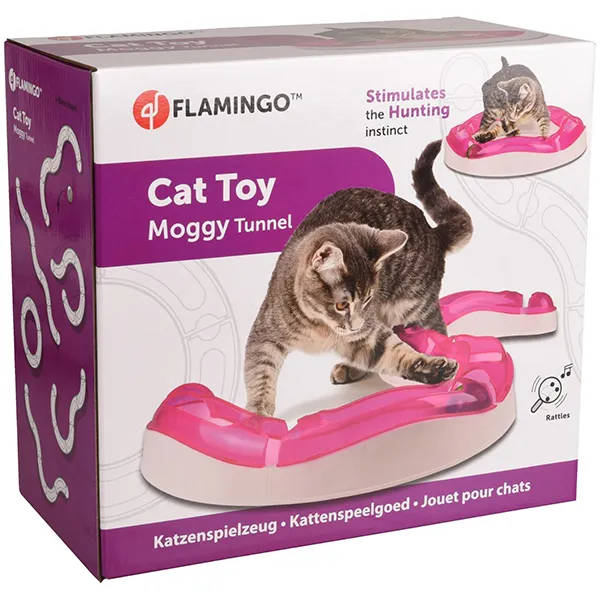 Flamingo МОГГІ (MOGGY TUNNEL) інтерактивна іграшка для котів — фото 1