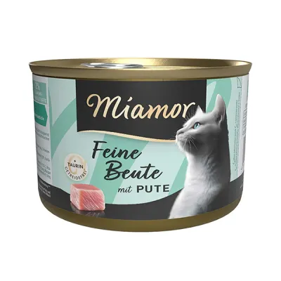 Беззерновой влажный корм для кошек Miamor Feine Beute с индейкой
