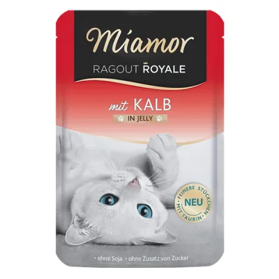 Влажный корм для кошек Miamor Ragout Royale с телятиной 100 г