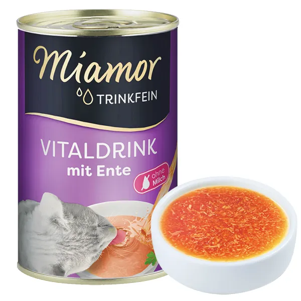 Напиток для кошек Miamor Vitaldrink с уткой — фото 1
