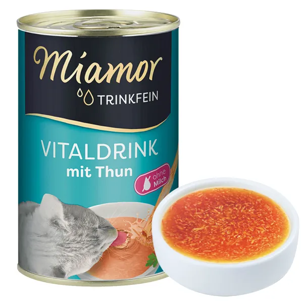 Напиток для кошек Miamor Vitaldrink с тунцом — фото 1