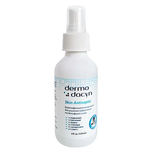 Microcyn Dermodacyn Skin Antiseptic МІКРОЦИН ДЕРМОДАЦИН спрей для догляду за ранами та шкірою — фото 1