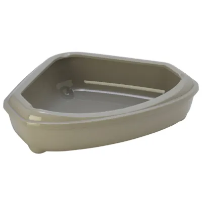 Moderna Corner Tray МОДЕРНА КОНЕР кутовий туалет з бортиком для котів, 55х45х14см