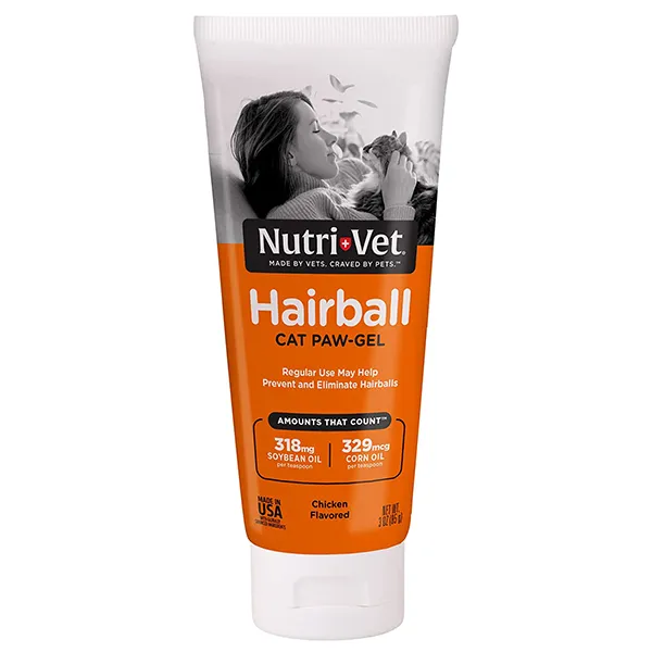 Гель для котов, Nutri-Vet Hairball Chicken — фото 1