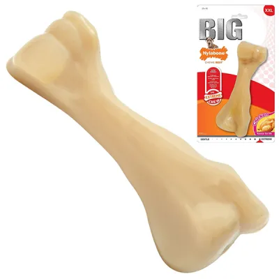 Nylabone Extreme Chew Big Bone НІЛАБОН БІГ БОУН жувальна іграшка для собак, смак курки