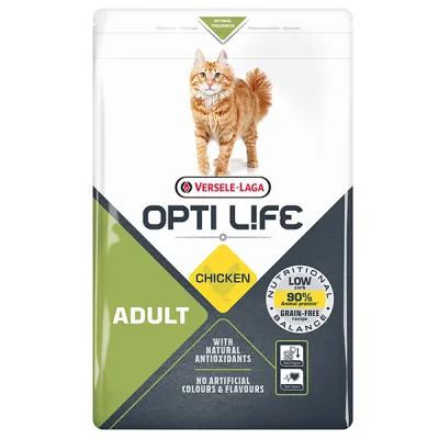 Беззерновой сухой корм для кошек Opti Life Adult