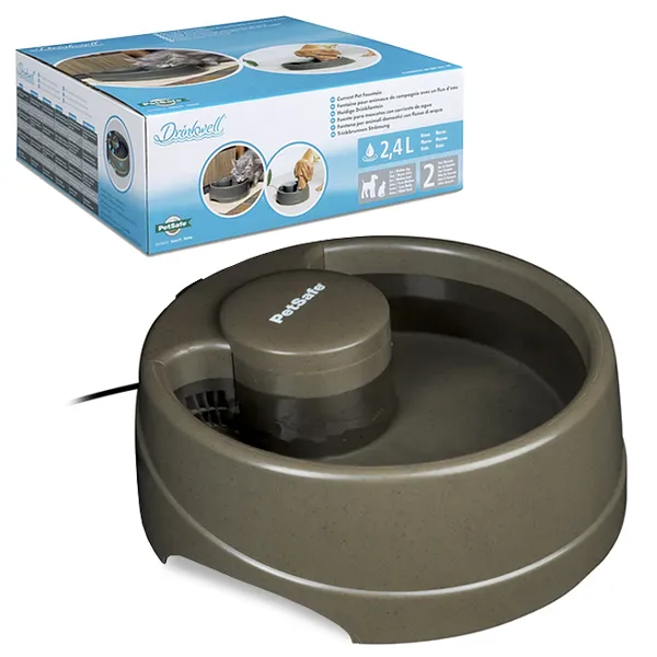 Автоматический фонтан-поилка для собак и кошек PetSafe Drinkwell Current 2.4л — фото 1