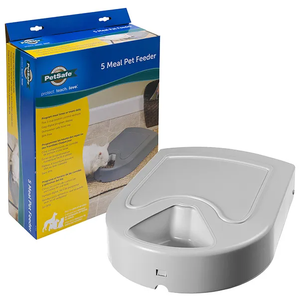 PetSafe Eatwell 5 Meal Pet Feeder ПЕТСЕЙФ ІТВЕЛ автоматична годівниця для котів та собак, таймер, 5 порцій — фото 1