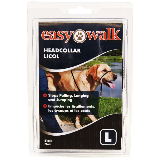 Premier тренувальний ошийник Easy Walk середній чорний — фото 1