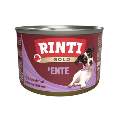 Rinti Gold mit Ente РІНТІ ГОЛД КАЧКА беззерновий повнораціонний натуральний вологий корм для собак
