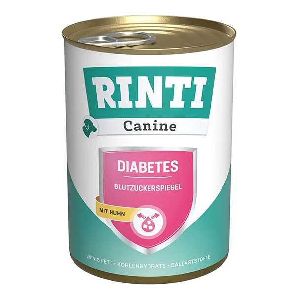 Rinti Canine Veterinary Diabetes с курицей, диетический влажный корм для собак, Canine Veterinary — фото 1