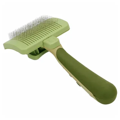 Safari Self-Cleaning Brush САФАРІ ПУХОДЕРКА СЛІКЕР з самоочищенням для собак і котів