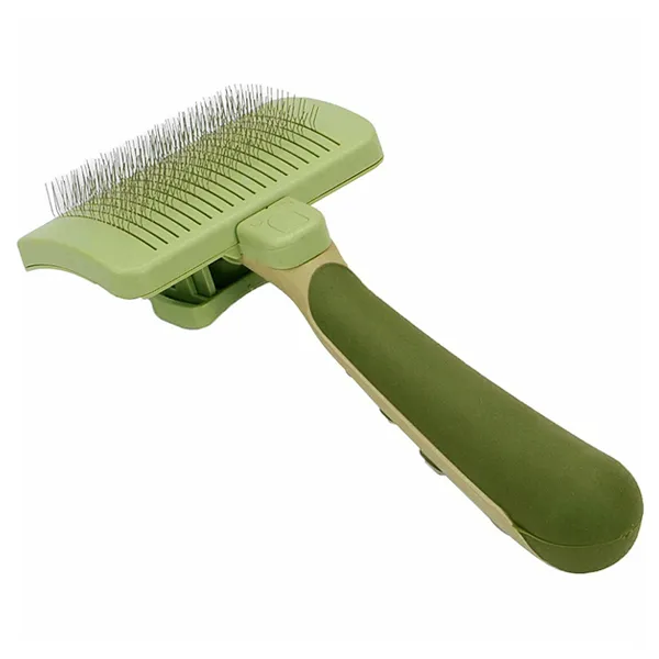 Пуходерка с самоочищением для собак и котов Safari Self-Cleaning Brush САФАРІ ПУХОДЕРКА — фото 1