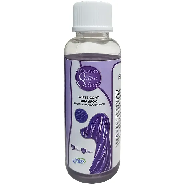 SynergyLabs SalonSelect White Coat САЛОН СЕЛЕКТ БІЛОСНІЖНА ШЕРСТЬ шампунь для собак і котів — фото 1