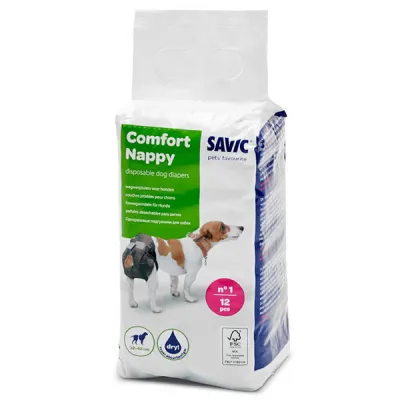 Savic Comfort Nappy САВІК КОМФОРТ НАППІ підгузки для собак