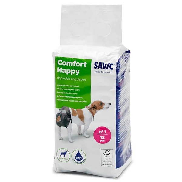 Savic Comfort Nappy САВІК КОМФОРТ НАППІ підгузки для собак — фото 1