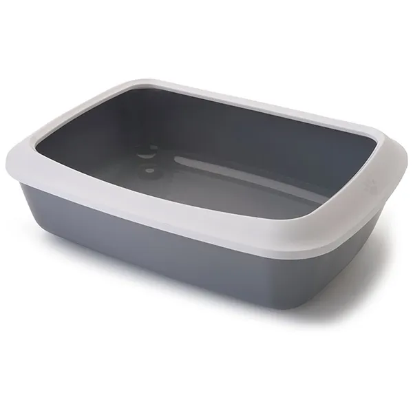 Savic Iriz Cat Litter Tray САВІК АЙРІЗ лоток туалет з бортиком для котів — фото 1