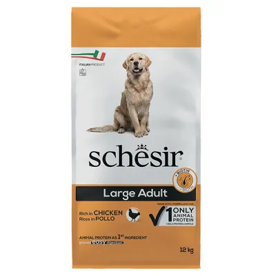 Сухой корм для собак крупных пород Chicken Schesir Dog Large Adult
