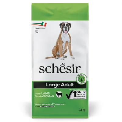 Сухой корм для собак крупных пород Lamb Schesir Dog Large Adult