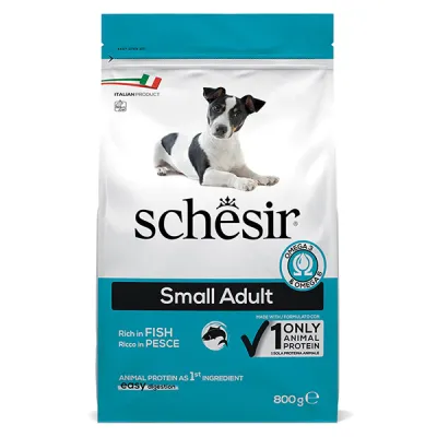 Сухой корм для собак, рыба, Schesir Dog Small Adult Fish