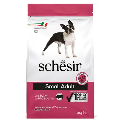 Schesir Dog Small Adult Ham ШЕЗІР ДОРОСЛИЙ МАЛИХ ШИНКА сухий монопротеїновий суперпреміум корм для собак малих порід